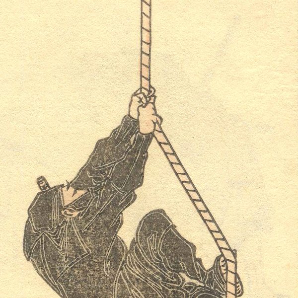 Hokusai Manga, vol. 6 (19th century) – the sketchbooks that made the word «manga» famous (detail)